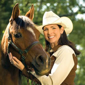 lady and her horse